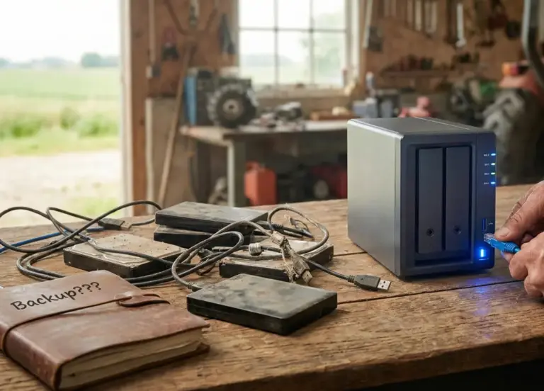 Synology NAS für den Hof Cloud-Exit: Warum ich meinem Nachbarn zum Synology NAS geraten habe